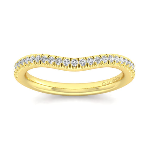 14K Yellow Gold Matching Wedding Band