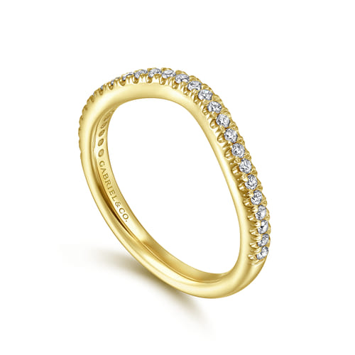 14K Yellow Gold Matching Wedding Band