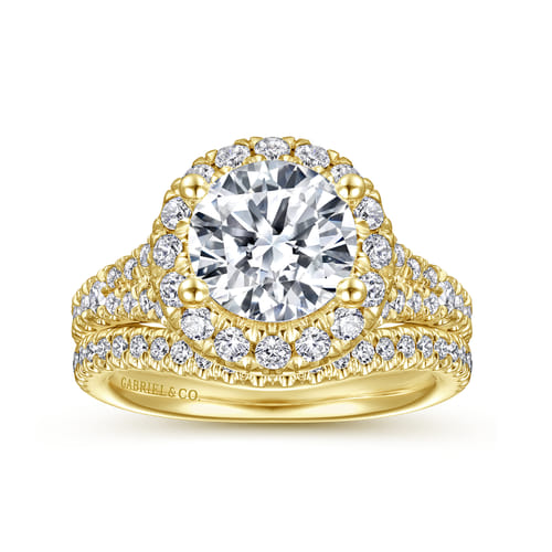 14K Yellow Gold Matching Wedding Band