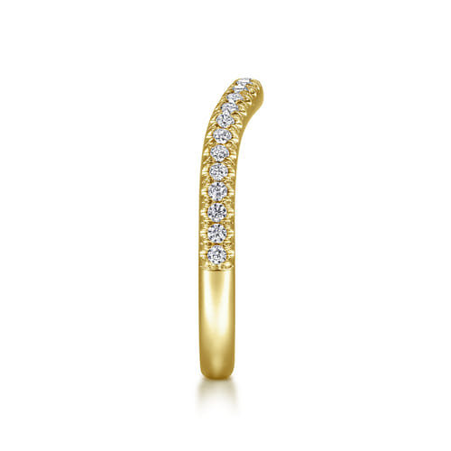 14K Yellow Gold Matching Wedding Band