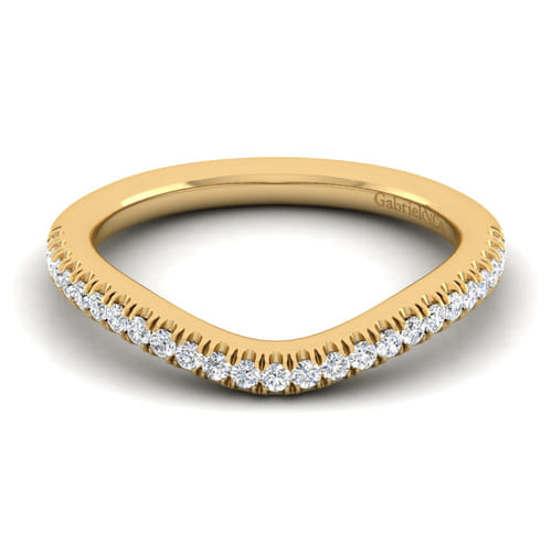 14K Yellow Gold Matching Wedding Band
