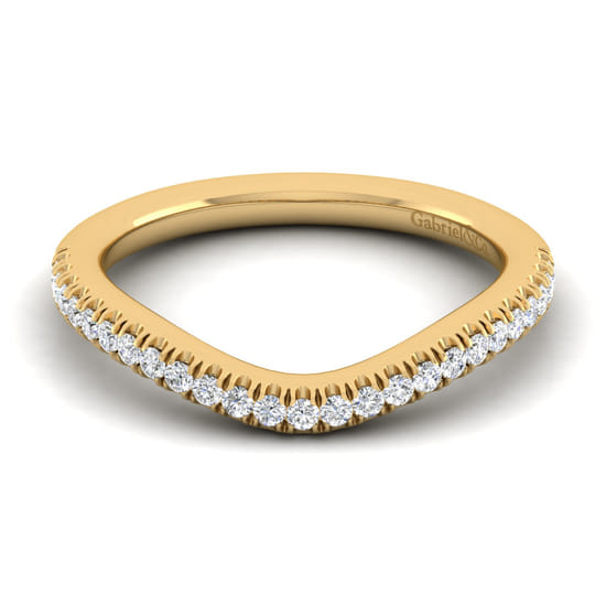 Gabriel - 14K Yellow Gold Matching Wedding Band