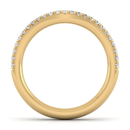 14K Yellow Gold Matching Wedding Band