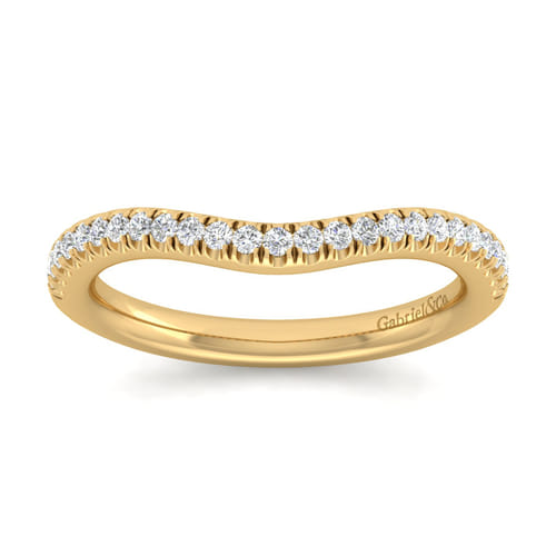 14K Yellow Gold Matching Wedding Band