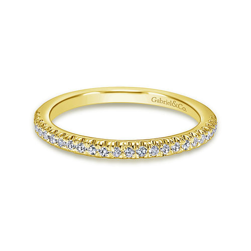 14K Yellow Gold Matching Wedding Band