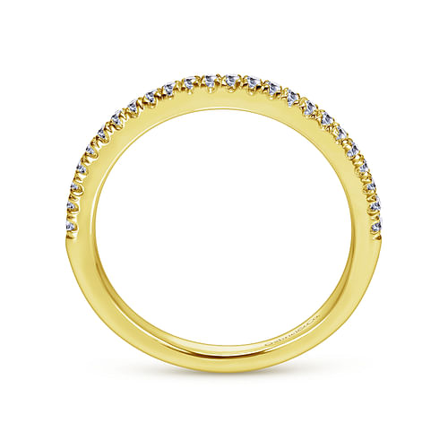 14K Yellow Gold Matching Wedding Band