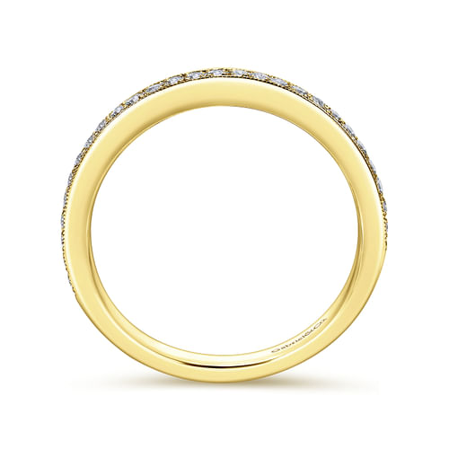 14K Yellow Gold Matching Wedding Band