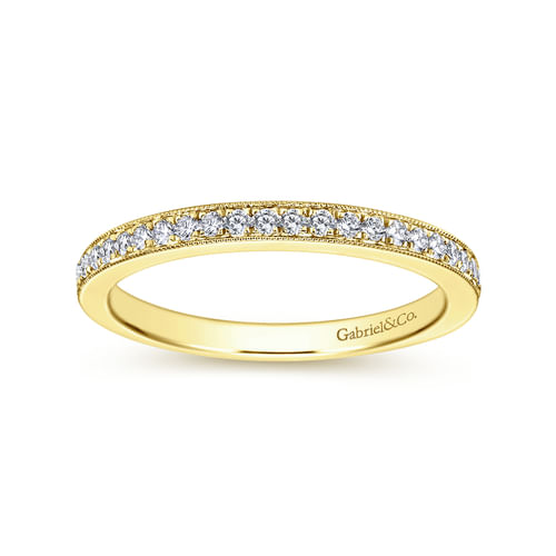14K Yellow Gold Matching Wedding Band