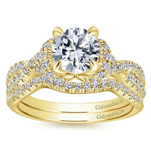 14K Yellow Gold Matching Wedding Band