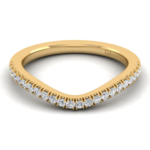 14K Yellow Gold Matching Wedding Band