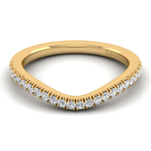 14K Yellow Gold Matching Wedding Band