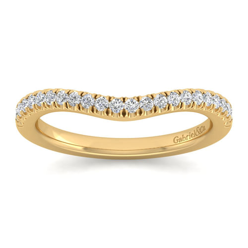 14K Yellow Gold Matching Wedding Band