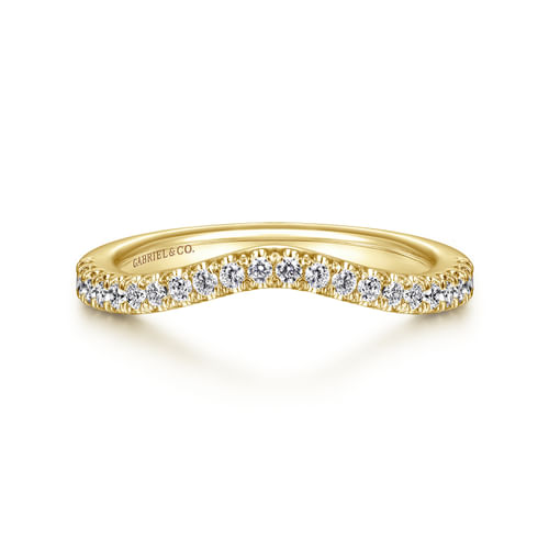 14K Yellow Gold Matching Wedding Band