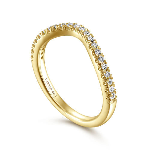 14K Yellow Gold Matching Wedding Band