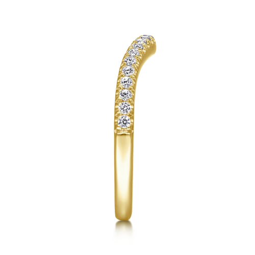 14K Yellow Gold Matching Wedding Band