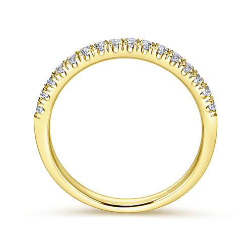 14K Yellow Gold Matching Wedding Band