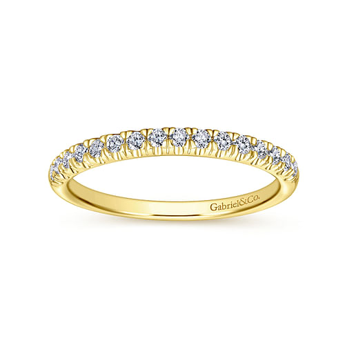 14K Yellow Gold Matching Wedding Band