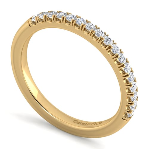 14K Yellow Gold Matching Wedding Band