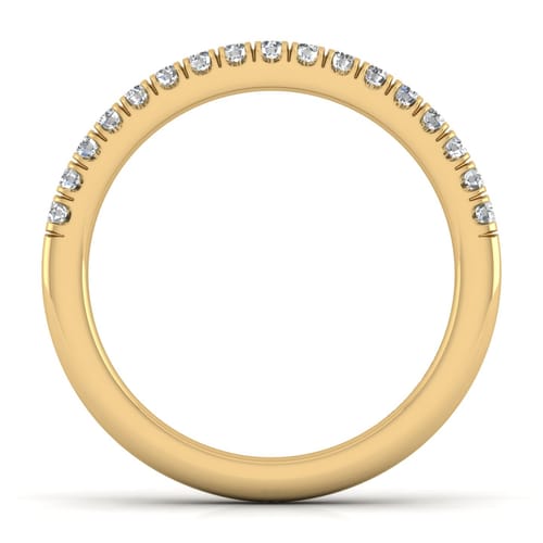 14K Yellow Gold Matching Wedding Band