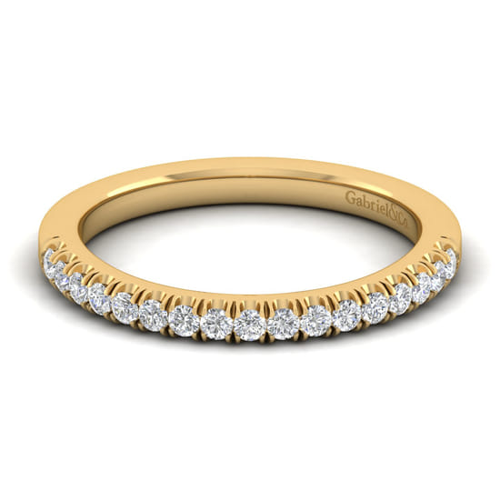 Gabriel - 14K Yellow Gold Matching Wedding Band