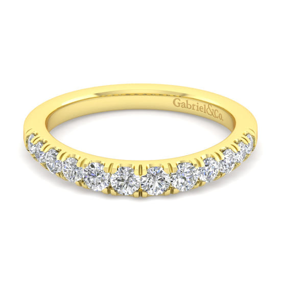 Gabriel - 14K Yellow Gold Matching Wedding Band