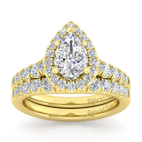 14K Yellow Gold Matching Wedding Band