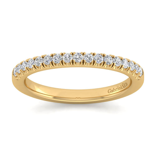 14K Yellow Gold Matching Wedding Band