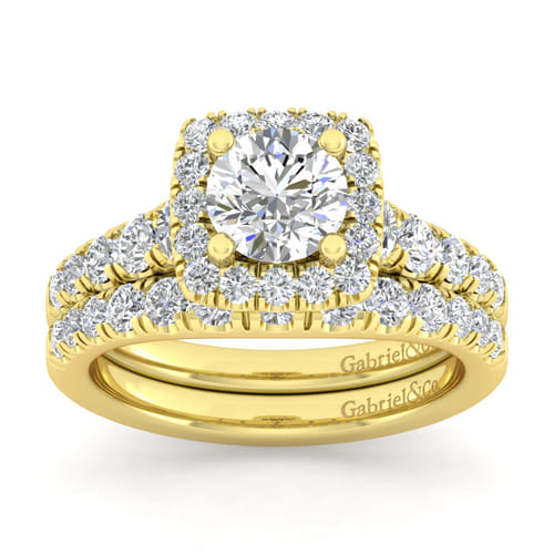 14K Yellow Gold Matching Wedding Band