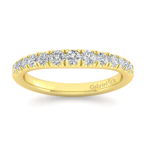 14K Yellow Gold Matching Wedding Band