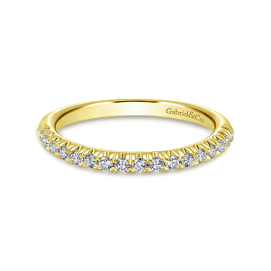 Gabriel - 14K Yellow Gold Matching Wedding Band