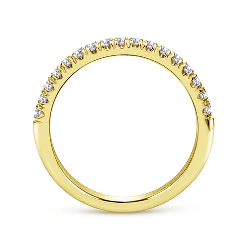 14K Yellow Gold Matching Wedding Band