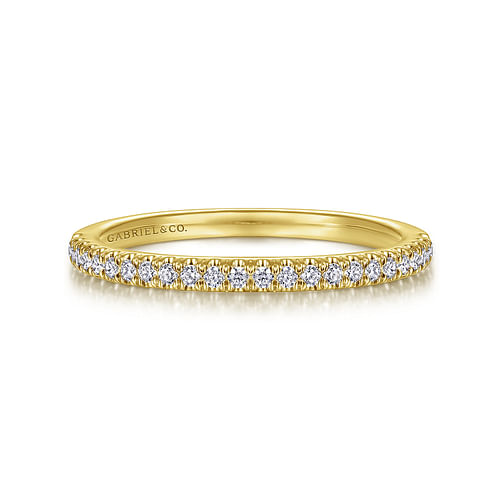 14K Yellow Gold Matching Wedding Band