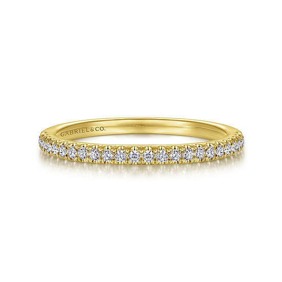 Gabriel - 14K Yellow Gold Matching Wedding Band