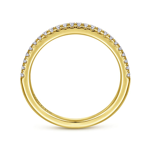 14K Yellow Gold Matching Wedding Band