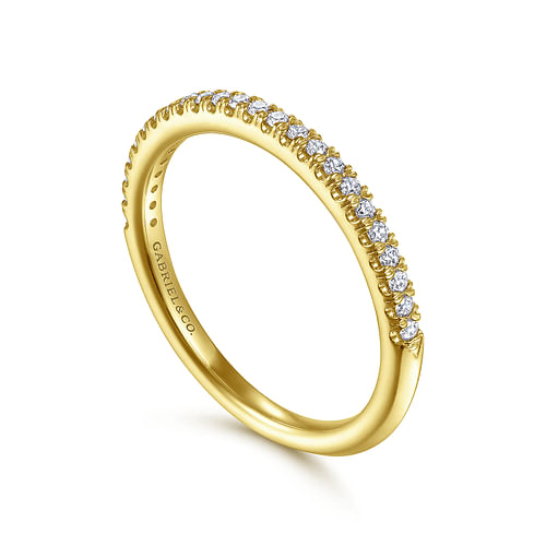 14K Yellow Gold Matching Wedding Band