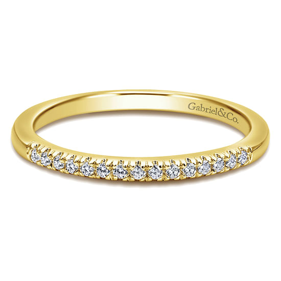 Gabriel - 14K Yellow Gold Matching Wedding Band