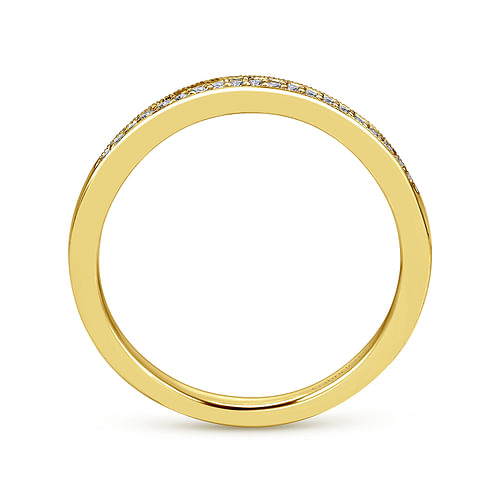 14K Yellow Gold Matching Wedding Band