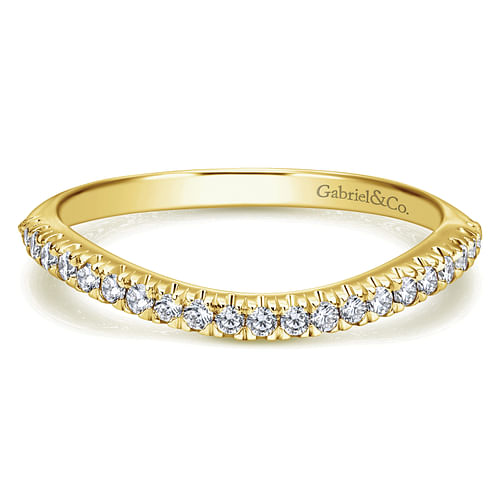 14K Yellow Gold Matching Wedding Band