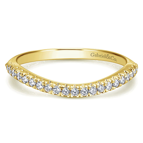 Gabriel - 14K Yellow Gold Matching Wedding Band