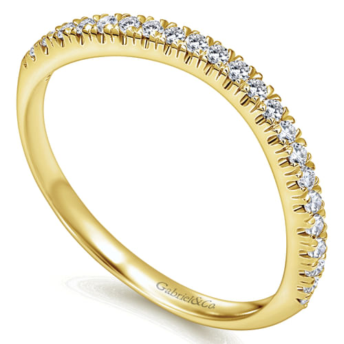 14K Yellow Gold Matching Wedding Band
