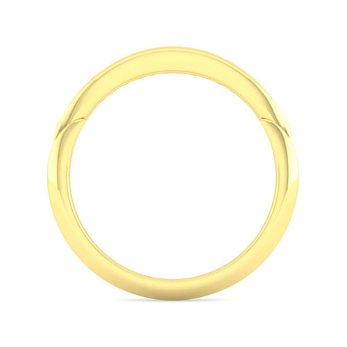 14K Yellow Gold Matching Wedding Band