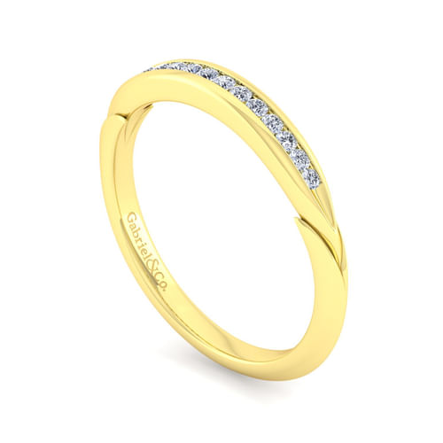 14K Yellow Gold Matching Wedding Band