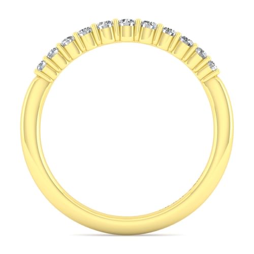 14K Yellow Gold Matching Wedding Band