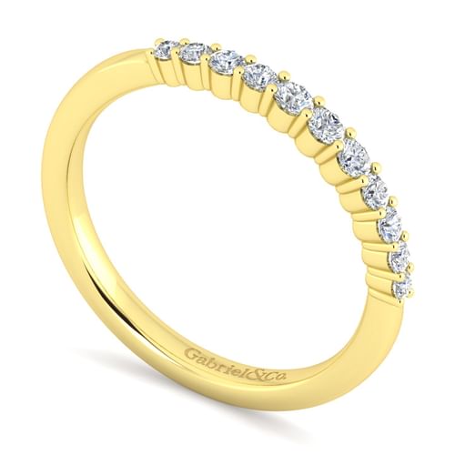 14K Yellow Gold Matching Wedding Band
