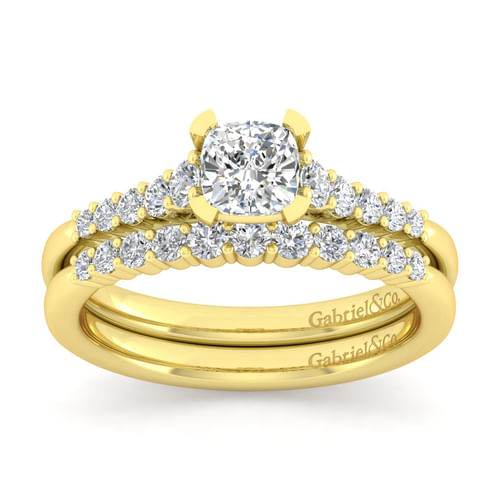14K Yellow Gold Matching Wedding Band