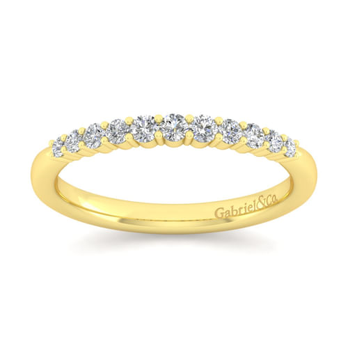 14K Yellow Gold Matching Wedding Band