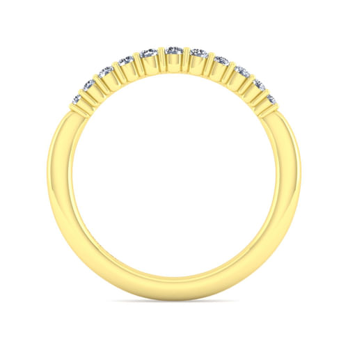 14K Yellow Gold Matching Wedding Band