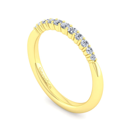 14K Yellow Gold Matching Wedding Band