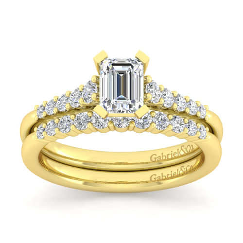 14K Yellow Gold Matching Wedding Band