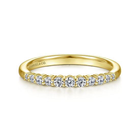 Gabriel - 14K Yellow Gold Matching Wedding Band